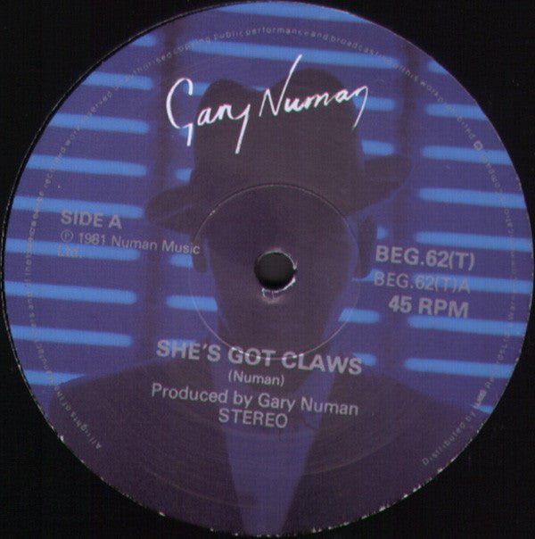 USED: Gary Numan - She's Got Claws (12", Single) - Used - Used