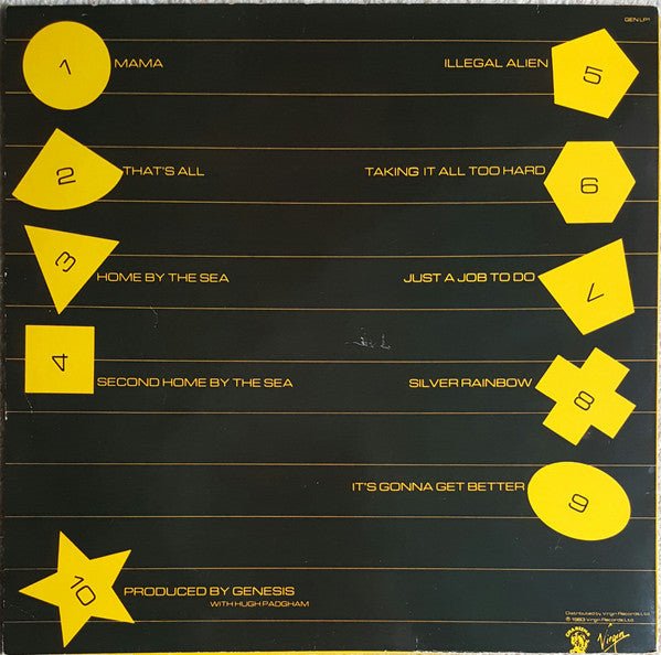 USED: Genesis - Genesis (LP, Album, TA1) - Used - Used