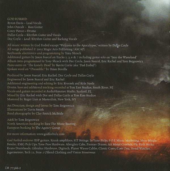 USED: God Forbid - IV: Constitution Of Treason (CD, Album) - Used - Used