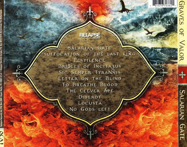 USED: Graves Of Valor - Salarian Gate (CD, Album) - Used - Used