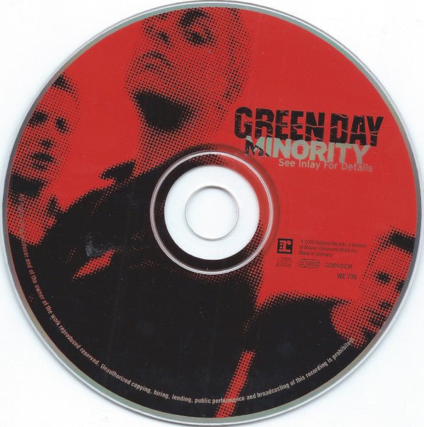 USED: Green Day - Minority (CD, Single) - Used - Used
