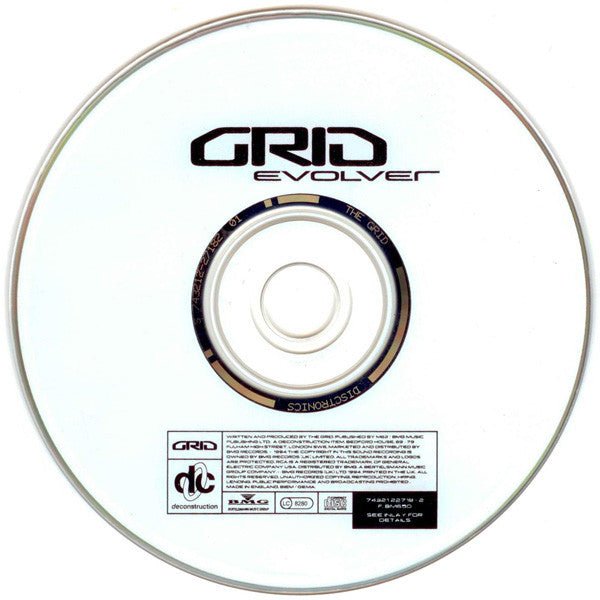 USED: Grid* - Evolver (CD, Album) - Used - Used