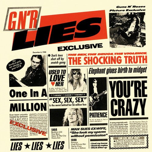 USED: Guns N' Roses - G N' R Lies (CD, Album, RE) - Used - Used