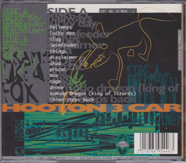 USED: Hooton 3 Car - Cramp Like A Fox (CD, Album) - Used - Used