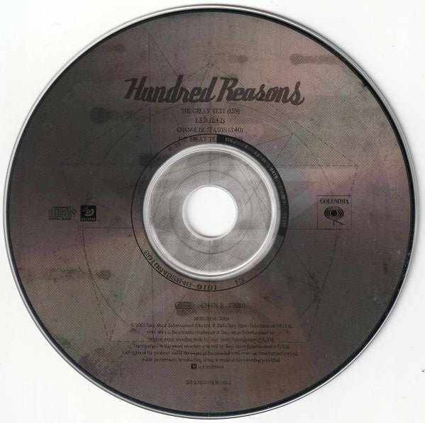 USED: Hundred Reasons - The Great Test (CD, Single, Enh, CD1) - Used - Used