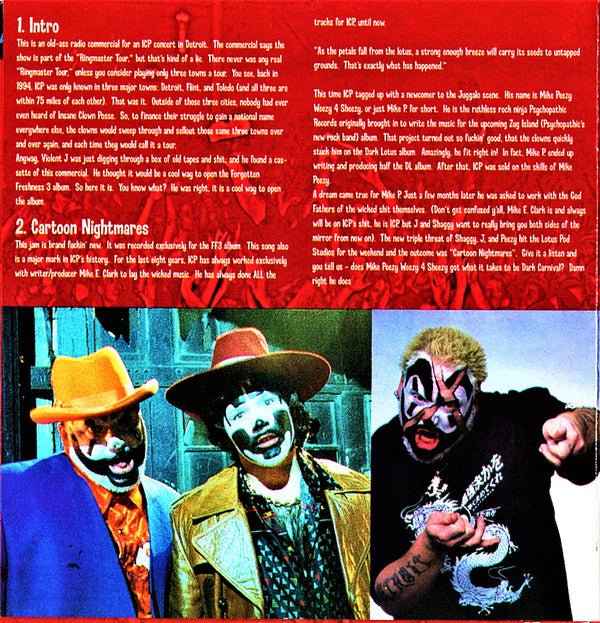 USED: Insane Clown Posse - Forgotten Freshness Volume 3 (CD, Comp) - Used - Used