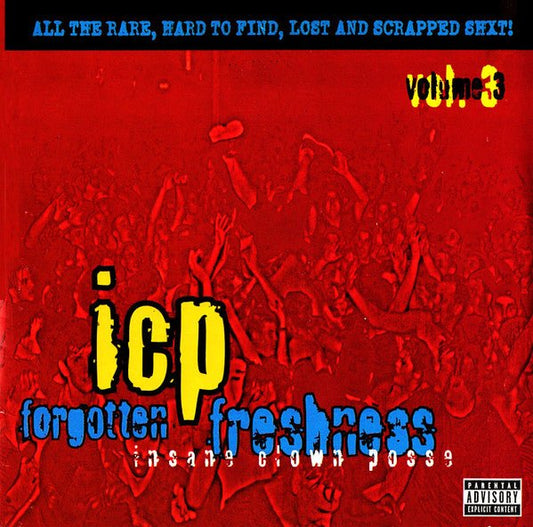 USED: Insane Clown Posse - Forgotten Freshness Volume 3 (CD, Comp) - Used - Used