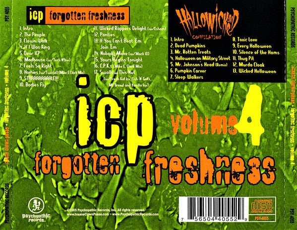 USED: Insane Clown Posse - Forgotten Freshness Volume 4 (2xCD, Comp) - Used - Used