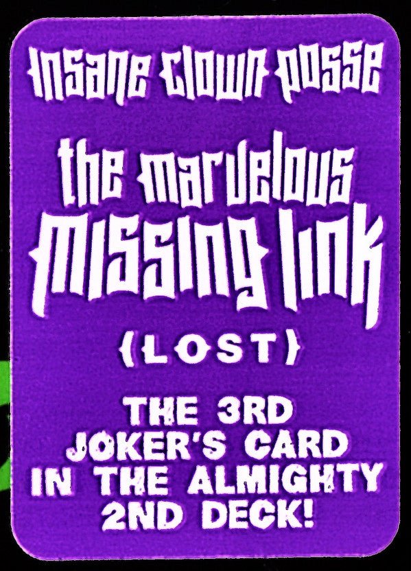 USED: Insane Clown Posse - The Marvelous Missing Link {Lost} (CD, Album) - Used - Used