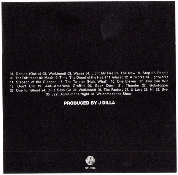 USED: J Dilla - Donuts (CD, Album, RE) - Used - Used