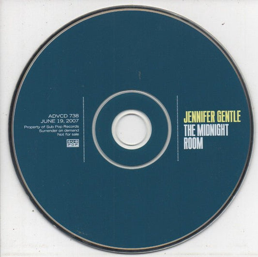 USED: Jennifer Gentle - The Midnight Room (CD, Advance, Album, Promo) - Used - Used