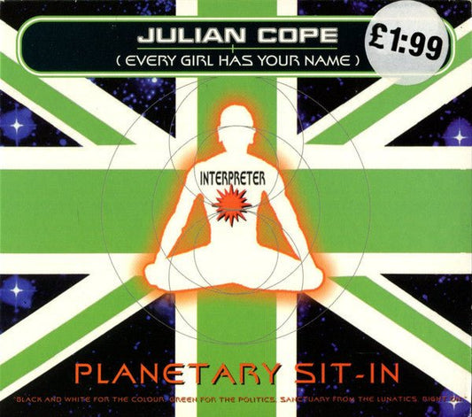 USED: Julian Cope - Planetary Sit-In (Every Girl Has Your Name) (CD, Single, CD1) - Used - Used