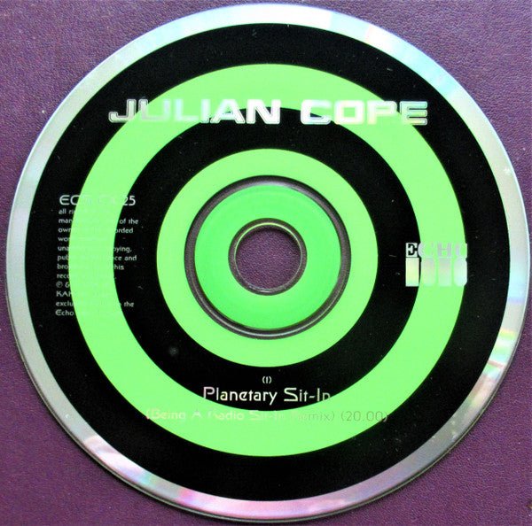 USED: Julian Cope - Radio Sit-In (Planetary Sit-In Remix) (CD, Single, CD2) - Used - Used