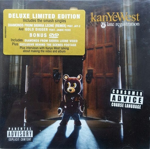 USED: Kanye West - Late Registration (CD, Album + DVD-V + Dlx, Ltd) - Used - Used
