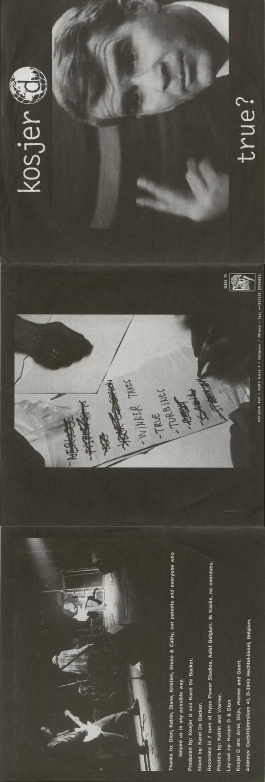 USED: Kosjer D - True? (7") - Used - Used