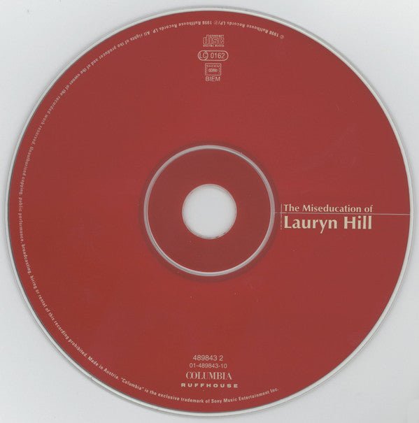 USED: Lauryn Hill - The Miseducation Of Lauryn Hill (CD, Album) - Used - Used