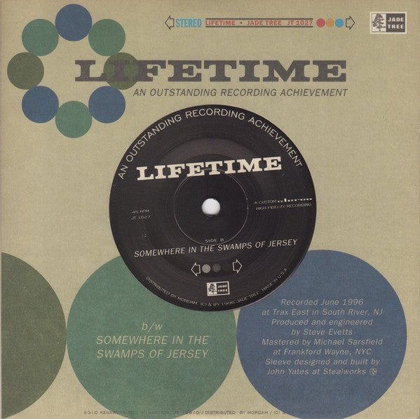 USED: Lifetime - An Outstanding Recording Achievement (7") - Used - Used