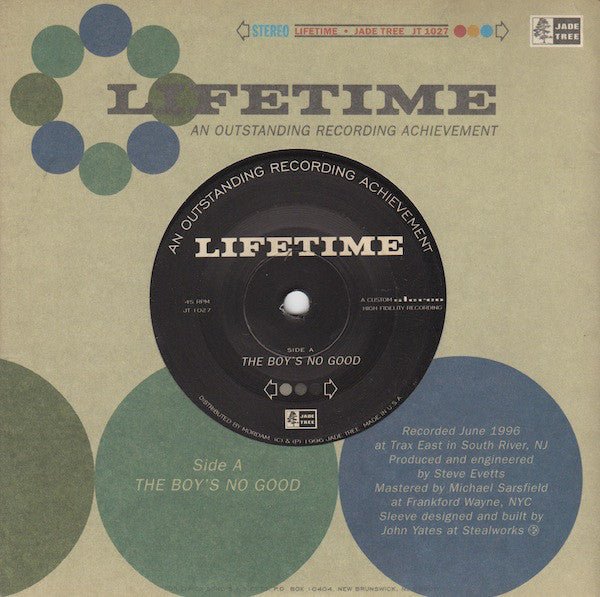 USED: Lifetime - An Outstanding Recording Achievement (7") - Used - Used