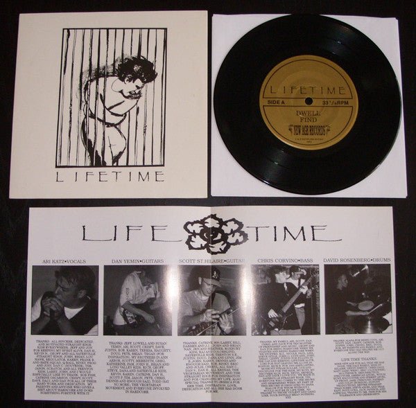 USED: Lifetime - Dwell (7", RP) - Used - Used