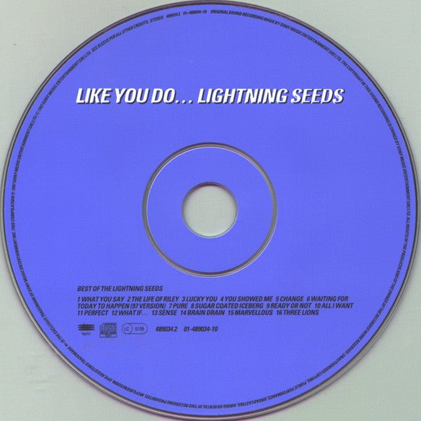 USED: Lightning Seeds - Like You Do... Best Of The Lightning Seeds (CD, Comp) - Used - Used