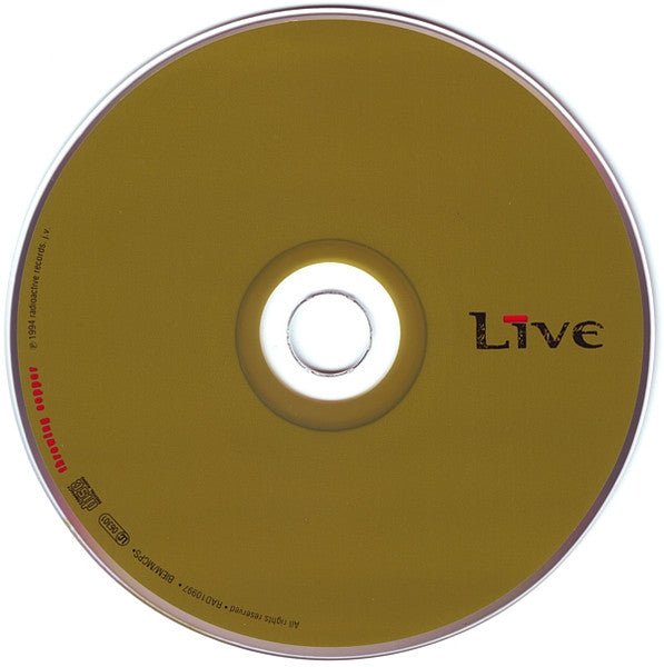 USED: Live - Throwing Copper (CD, Album, RE) - Used - Used