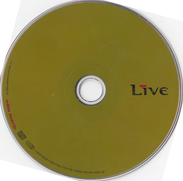 USED: Live - Throwing Copper (CD, Album) - Used - Used