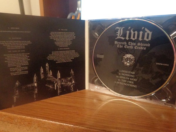 USED: Livid - Beneath This Shroud, The Earth Erodes (CD, Album) - Used - Used