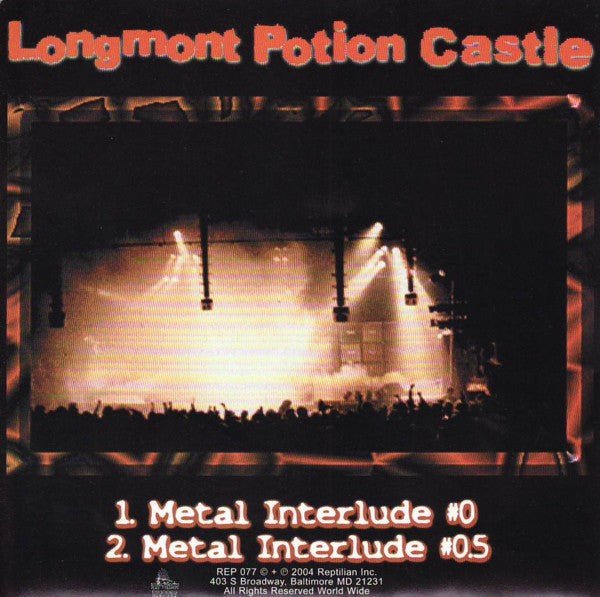 USED: Longmont Potion Castle / Hatebeak - Metal Interlude / Beak Of Putrefaction (7", EP, Cle) - Used - Used