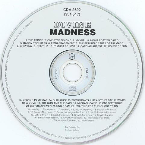 USED: Madness - Divine Madness (CD, Comp) - Used - Used