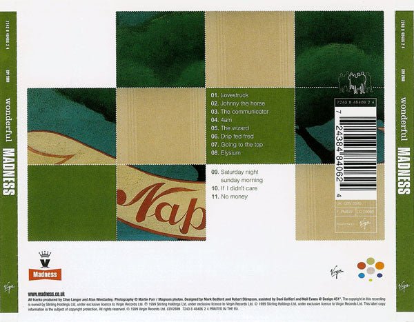 USED: Madness - Wonderful (CD, Album) - Used - Used