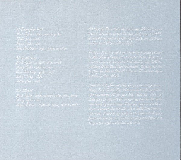 USED: Maria Taylor - 11:11 (CD, Album, Dig) - Used - Used