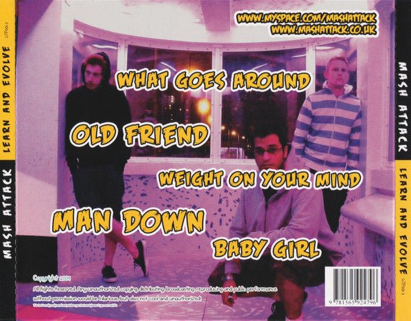 USED: Mash Attack - Learn And Evolve (CD) - Used - Used