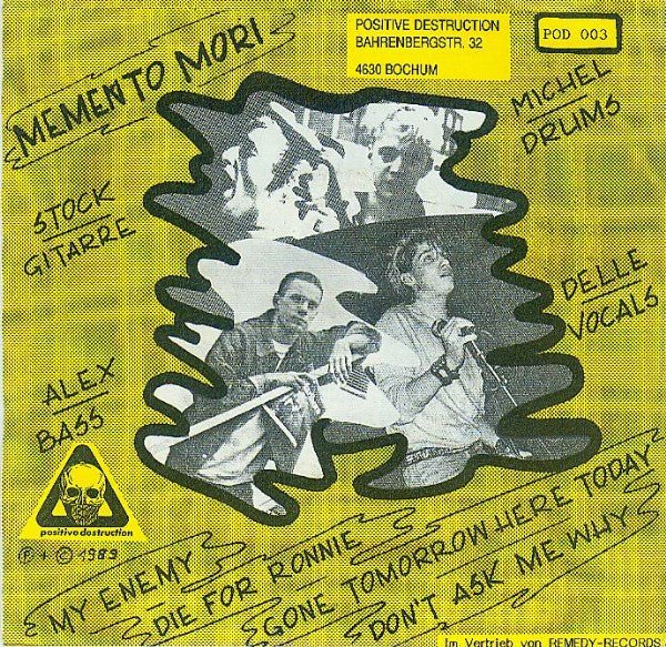 USED: Memento Mori - Travel Trash (7", EP) - Used - Used