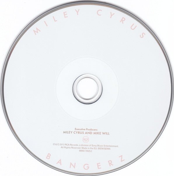 USED: Miley Cyrus - Bangerz (CD, Album, Dlx, MC4) - Used - Used