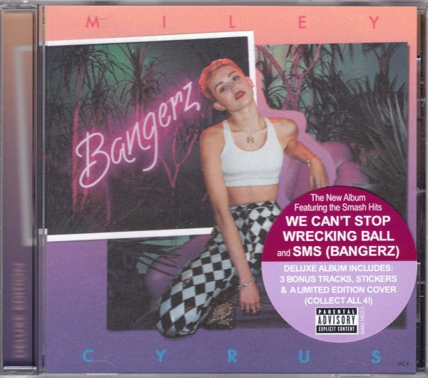 USED: Miley Cyrus - Bangerz (CD, Album, Dlx, MC4) - Used - Used