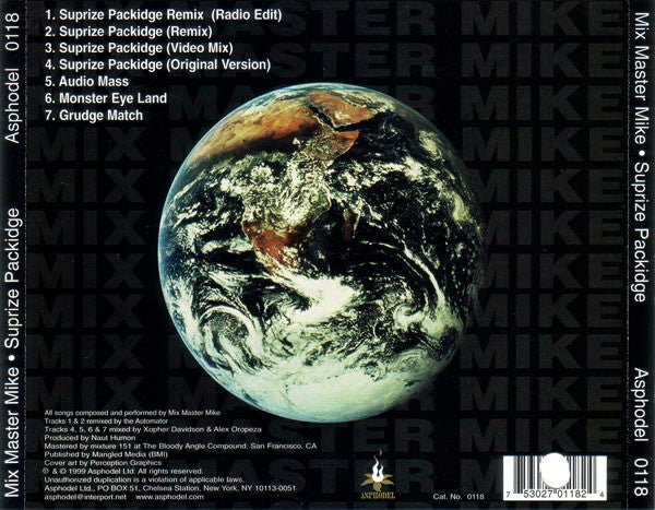 USED: Mix Master Mike - Suprize Packidge (The Automator Remix) (CD, Single) - Used - Used