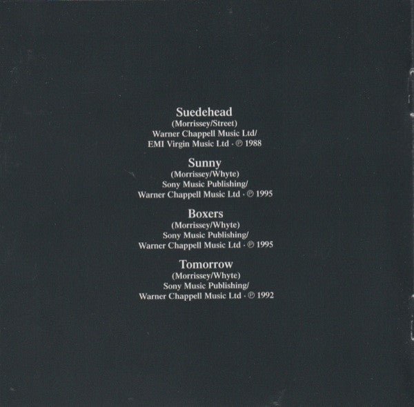 USED: Morrissey - Suedehead - The Best Of Morrissey (CD, Comp) - Used - Used