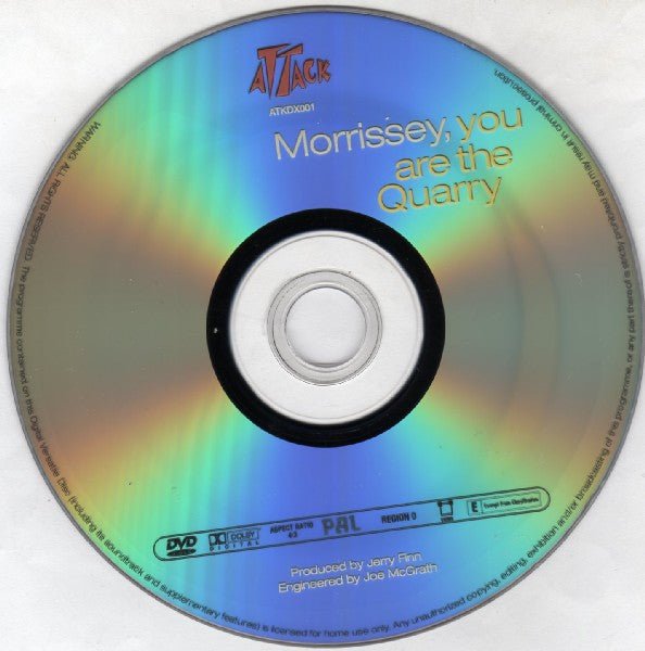 USED: Morrissey - You Are The Quarry (CD, Album, No + DVD - V, PAL + Ltd, Dig) - Used - Used