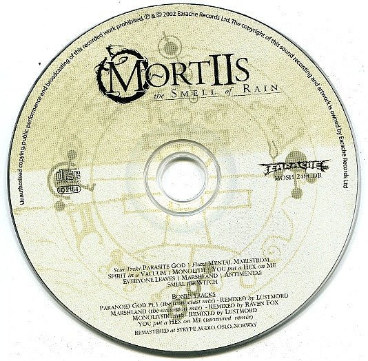 USED: Mortiis - The Smell Of Rain (CD, Album, Ltd, RM) - Used - Used