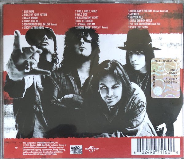 USED: Mötley Crüe - Red, White & Crüe (CD, Comp) - Used - Used