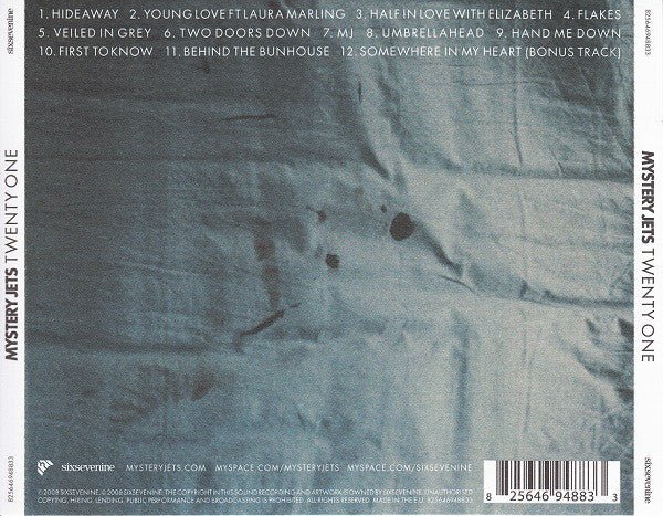 USED: Mystery Jets - Twenty One (CD, Album) - Used - Used