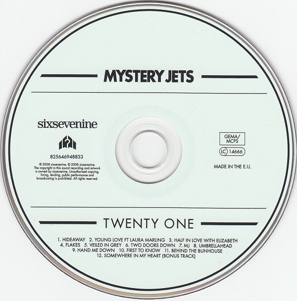 USED: Mystery Jets - Twenty One (CD, Album) - Used - Used