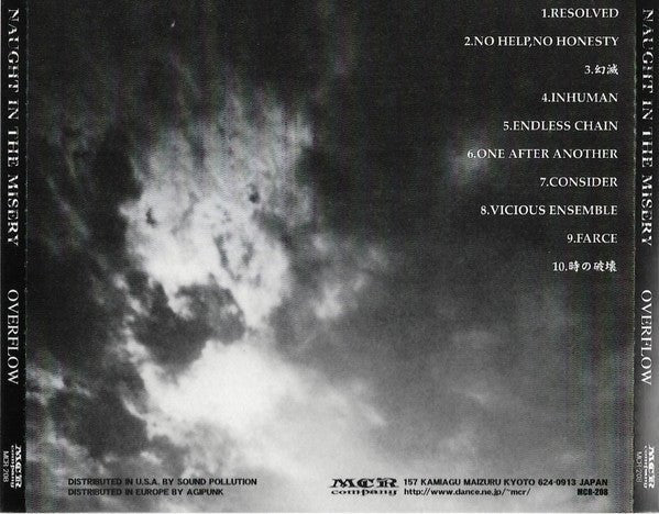 USED: Naught In The Misery - Overflow (CD, Album) - Used - Used