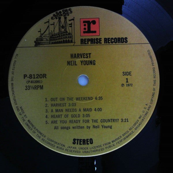 USED: Neil Young - Harvest (LP, Album, RE, Gat) - Used