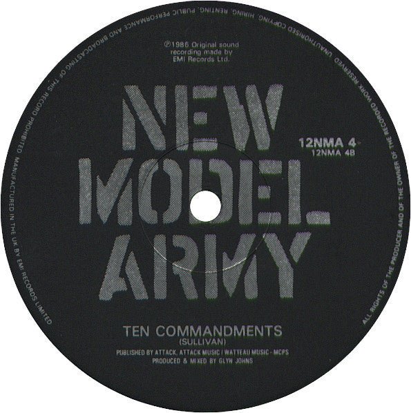 USED: New Model Army - 51st State (12") - Used - Used