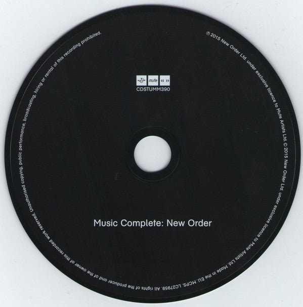 USED: New Order - Music Complete (CD, Album) - Used - Used