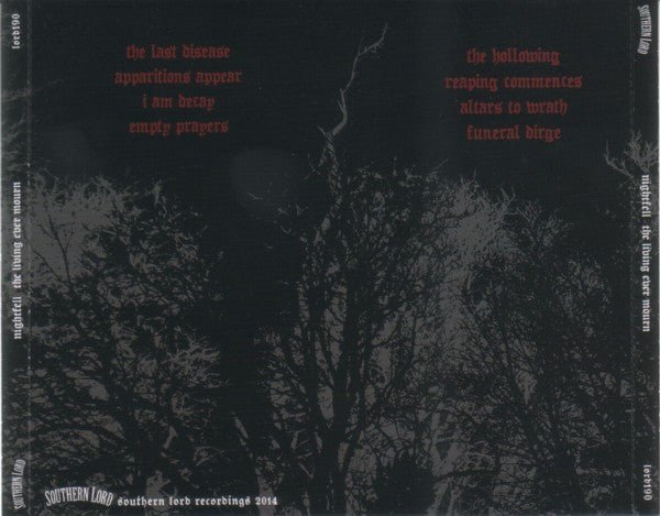 USED: Nightfell - The Living Ever Mourn (CD, Album) - Used - Used