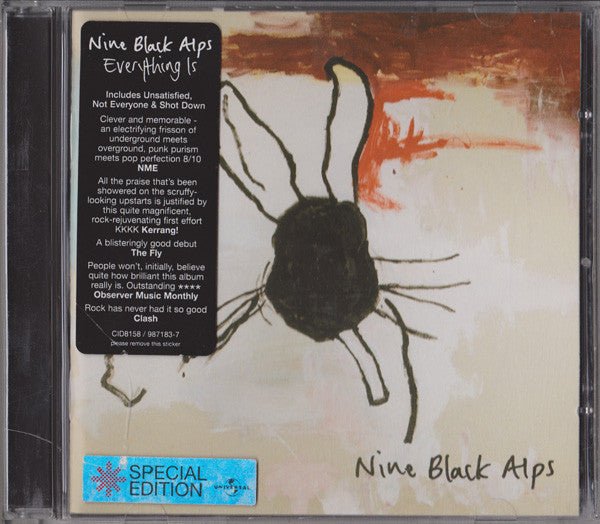 USED: Nine Black Alps - Everything Is (CD, Album, S/Edition) - Used - Used