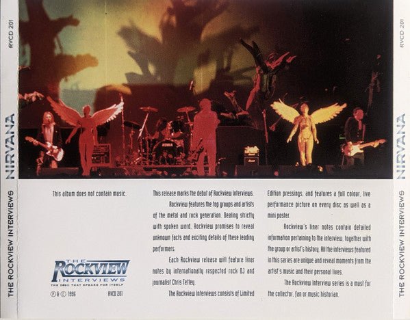 USED: Nirvana - The Rockview Interviews (CD, Unofficial) - Used - Used