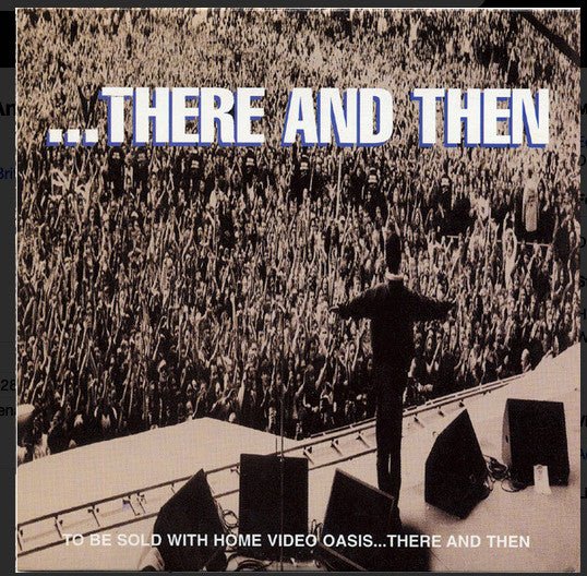 USED: Oasis - ...There And Then (CD, Single) - Used - Used